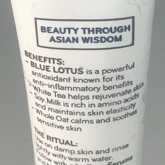 Purlisse Blue Lotus 4-in-1 Cleansing Wash Milk Gentle Travel 1 fl oz 30ml New - Picture 4 of 4